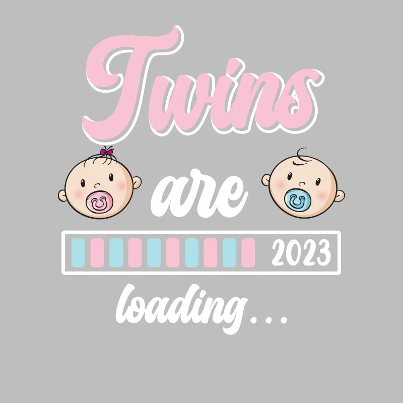Zwillingsmama Zwillinge loading Junge Mädchen Mama