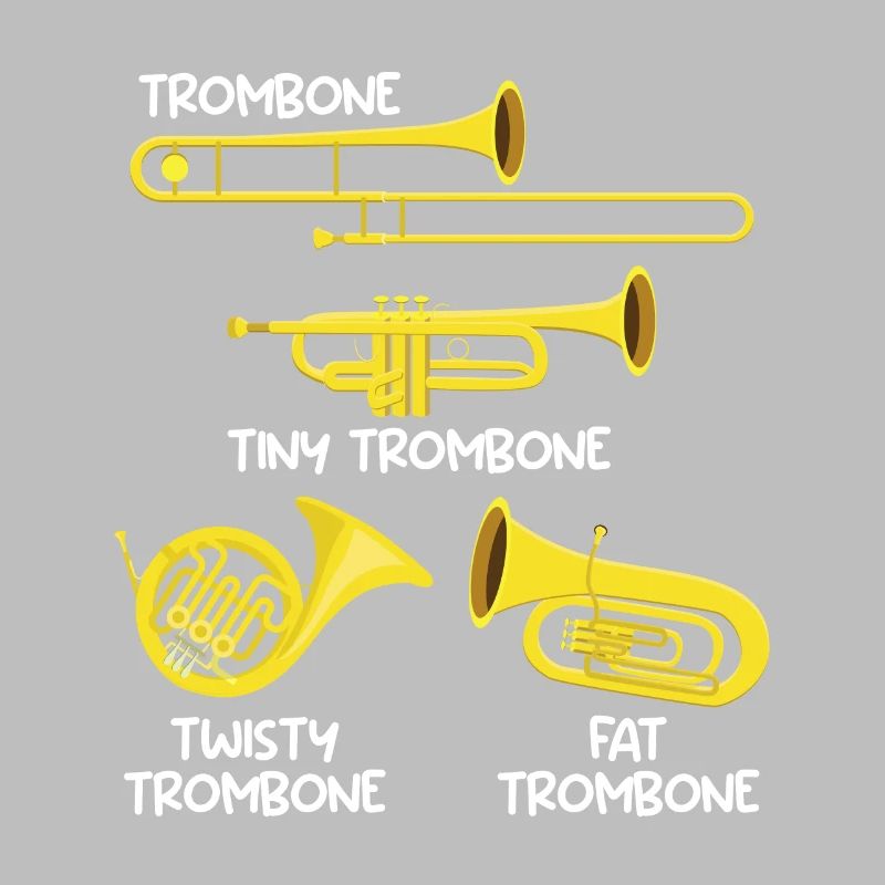Petit Trombone Curvy Trombone Trombone Épais