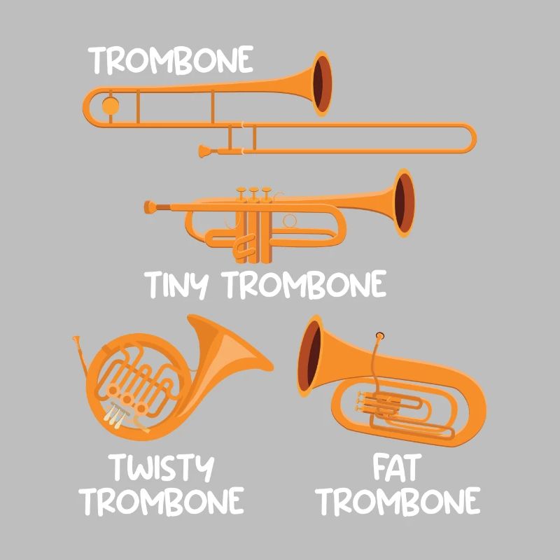 Petit Trombone Curvy Trombone Trombone Épais