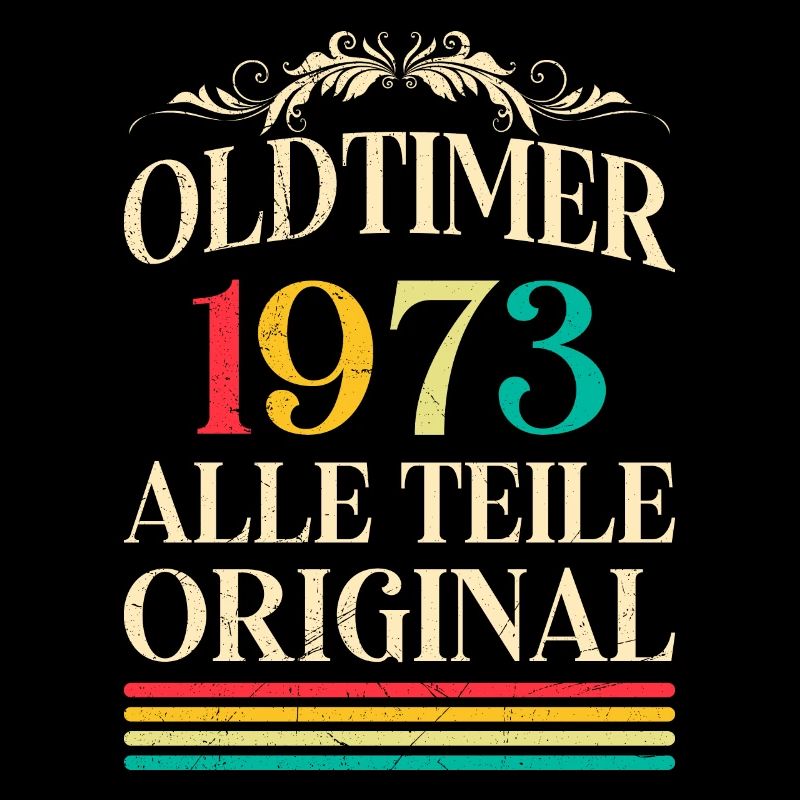Oldtimer 1973 50 ans 50e anniversaire hommes