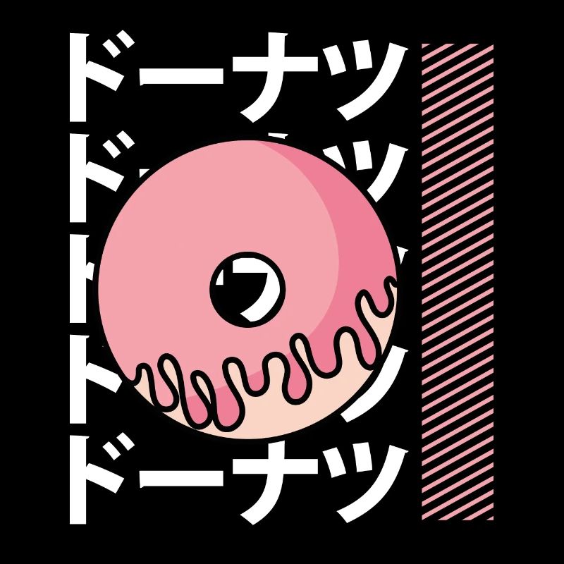 Süßer Kawaii Donut