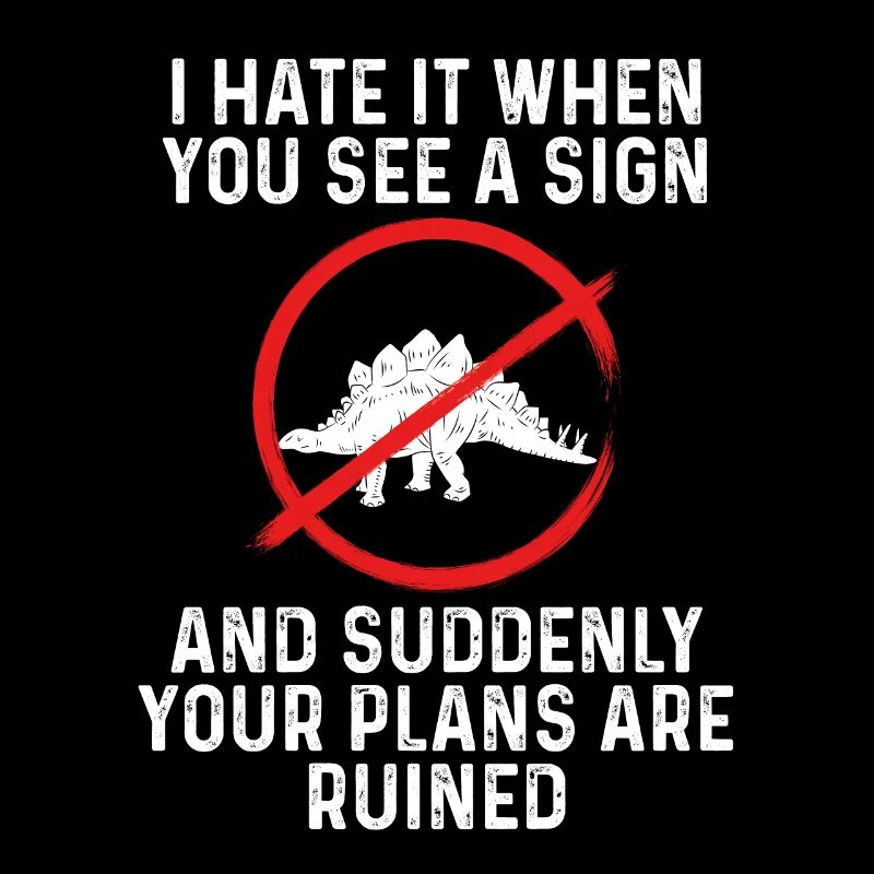 Stegosaurus Auf Einem Schild