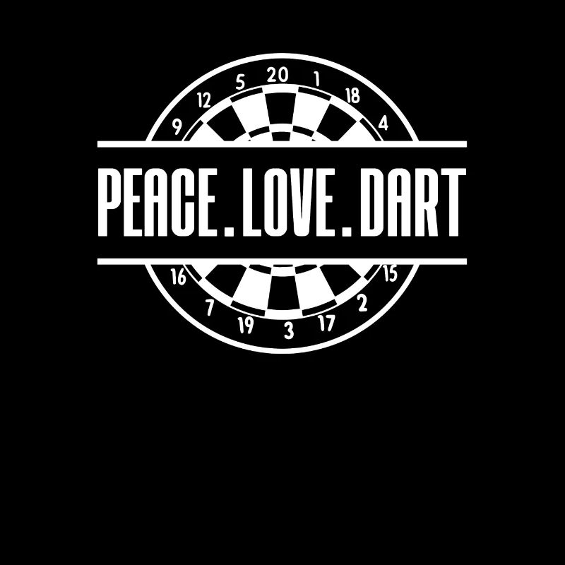 Fléchettes Peace Love