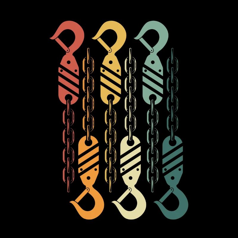 Colorful tow hooks