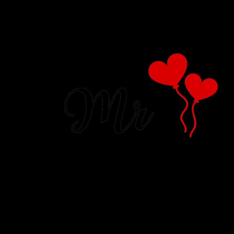 Mr. & Mrs. Just Married wedding bride design