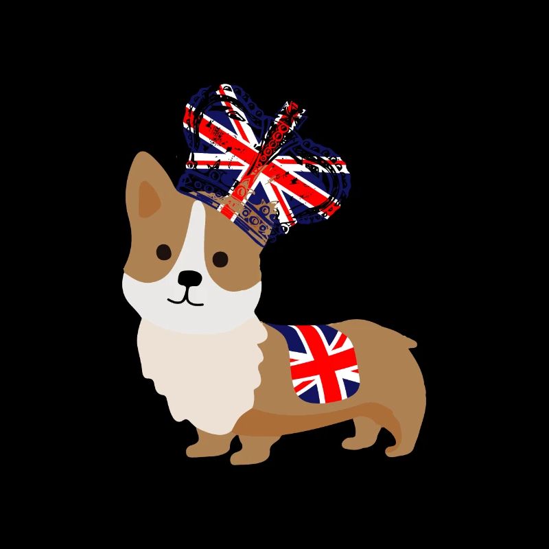 Le Queens Platinum Jubilee Corgi Emoji