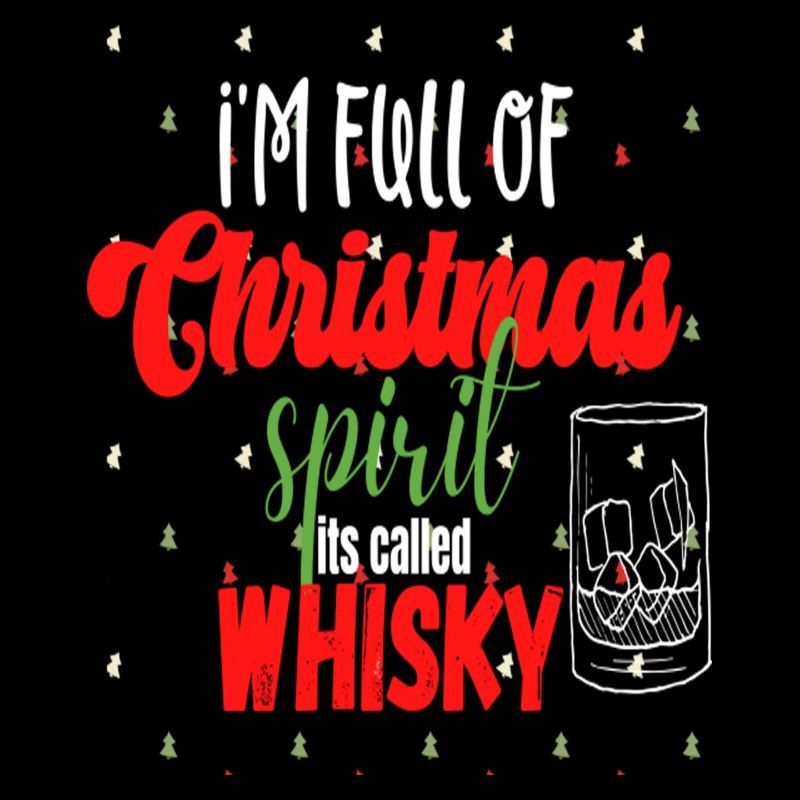 Plein d’ de Noël appelé whisky