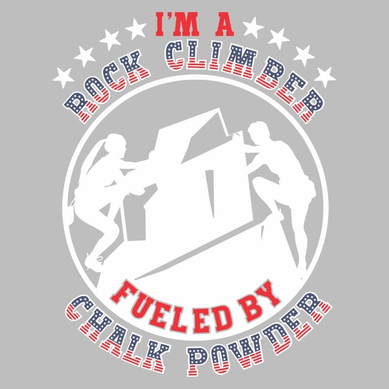 Ich bin ein Kletterer, der von Kreidepulver angetrieben wird