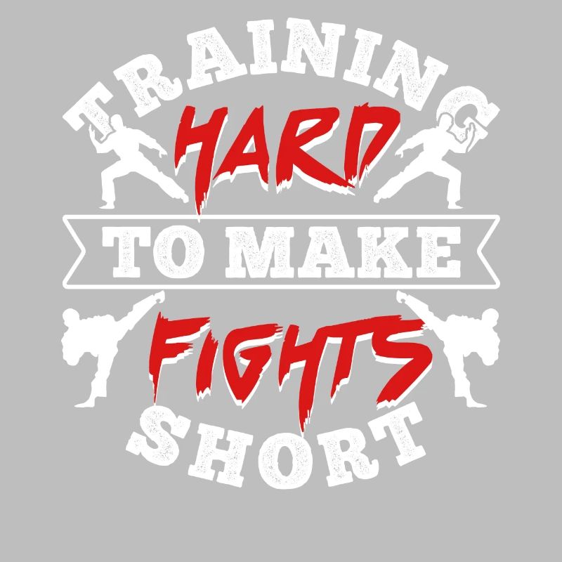 Training hard to make fights short