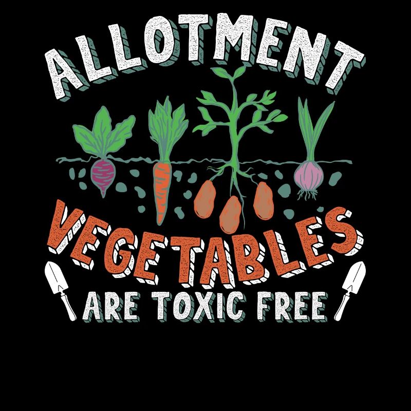 Allotment vegetables are toxic free