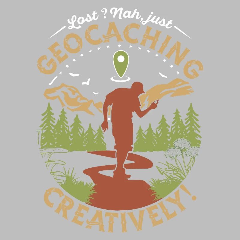 Perdu? Non, il s’agit simplement de géocaching de manière créative !