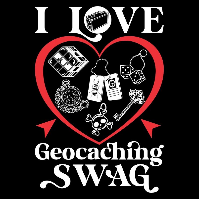 Ich liebe Geocaching Swag