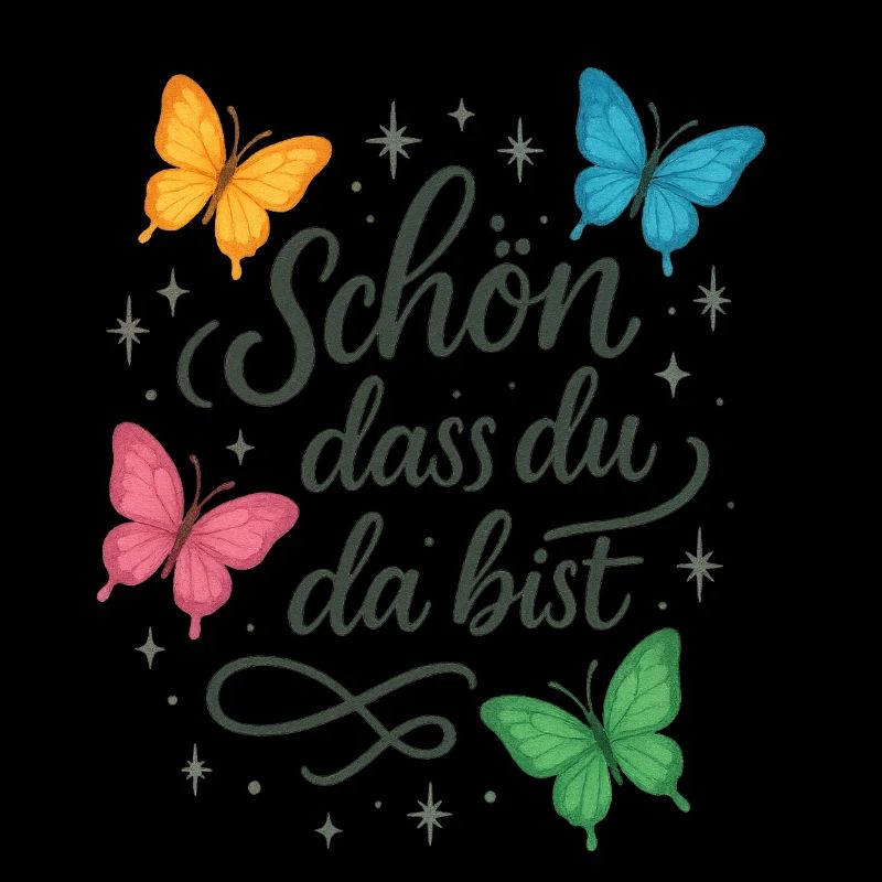 Schön, dass du da bist