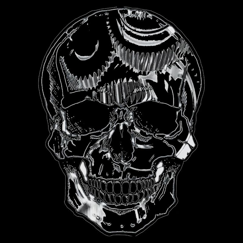 CIA Skull Transparent