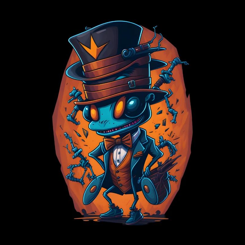 Fourmi au chapeau drôle
