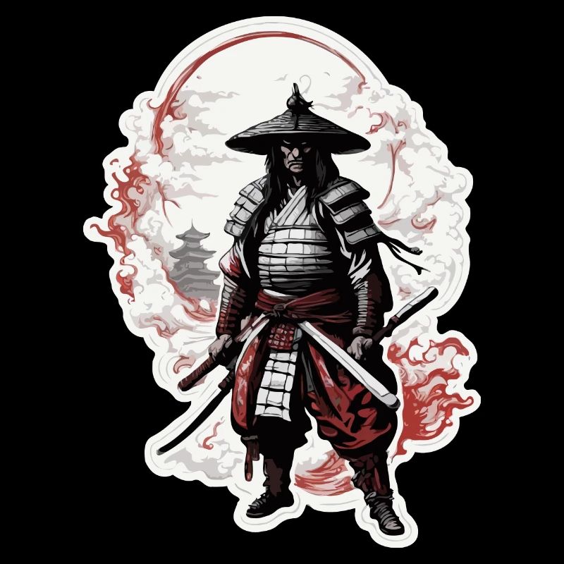 Samurai / Japanisch / Harakiri / Katana / Mann