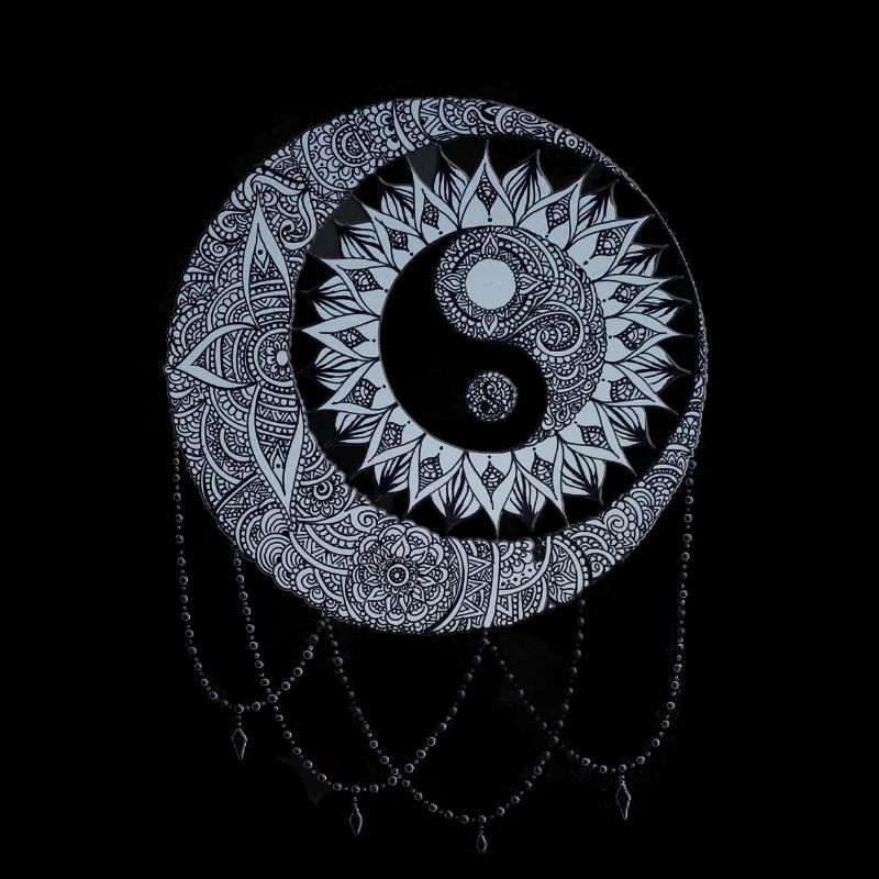 Mond und Sonne Mandala