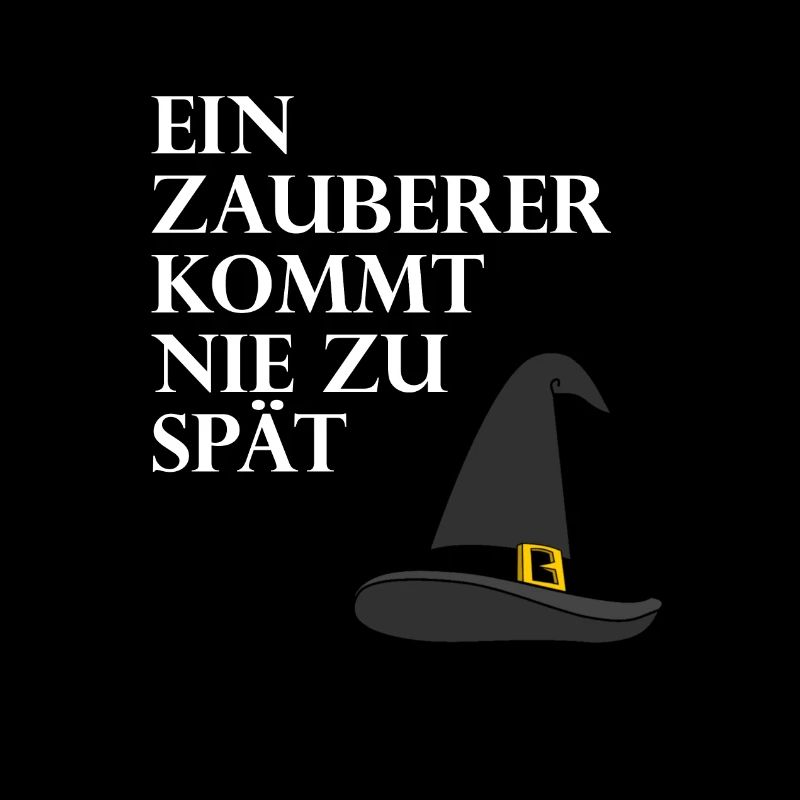 Zauberer zu spät weiß