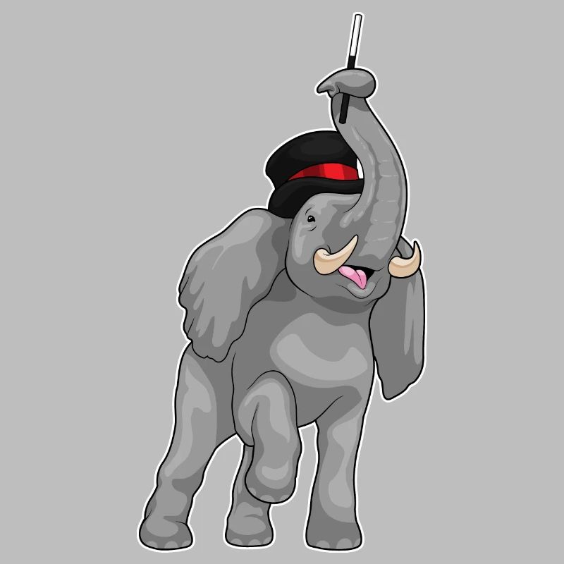Elephant Wizard Wand