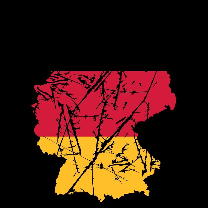 kratzer risse karte land 3 farben deutschland nati