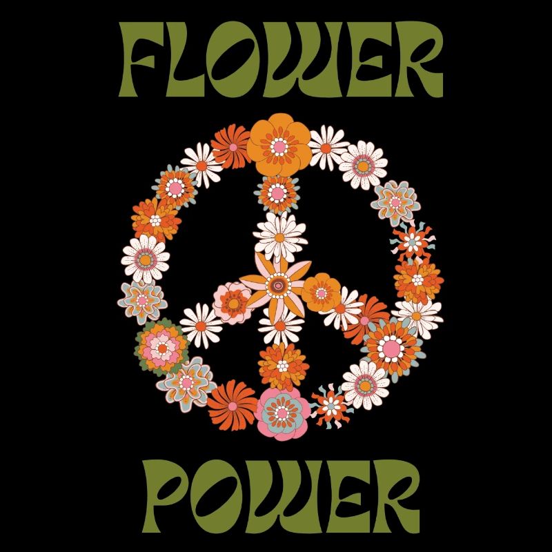 Flower Power, Paix, Amour