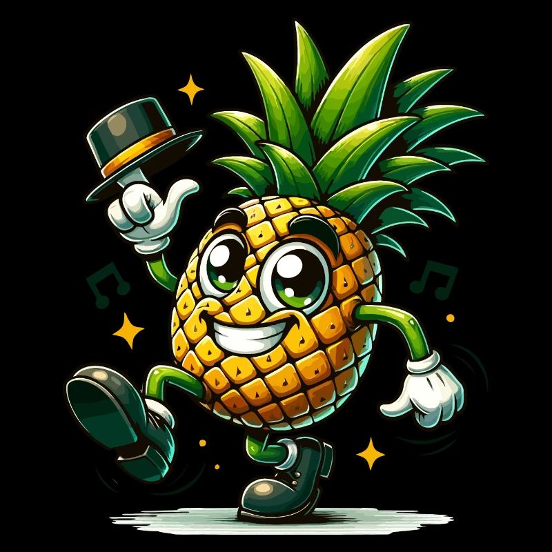 Dancing pineapple