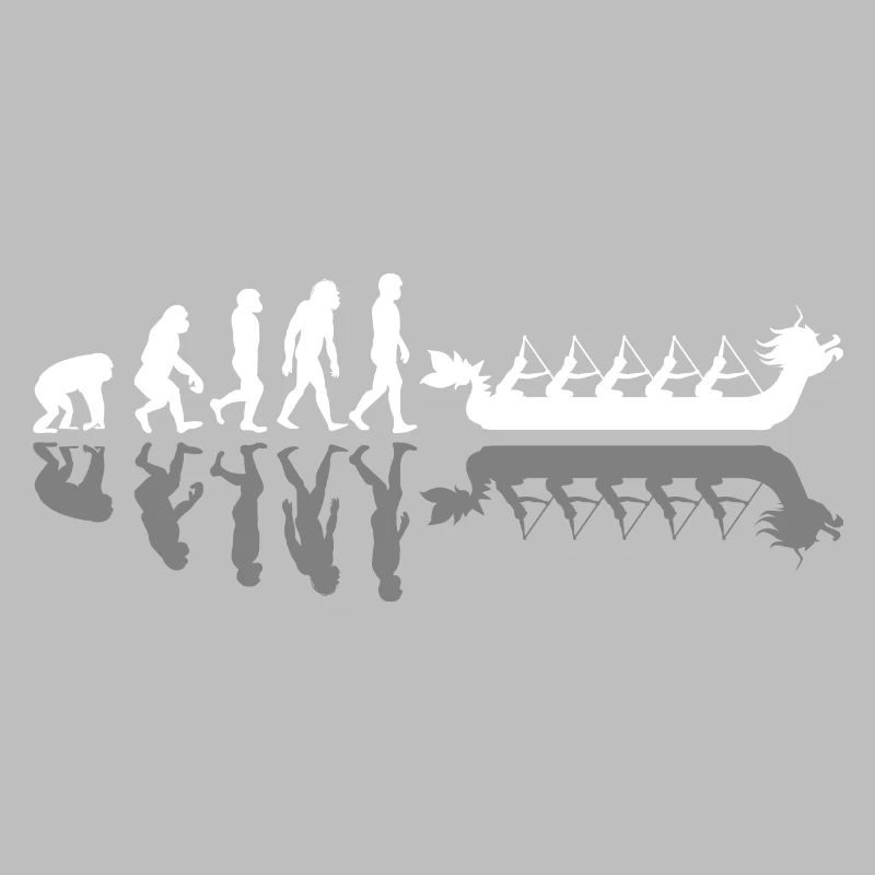 Drachenboot Evolution mit Schatten