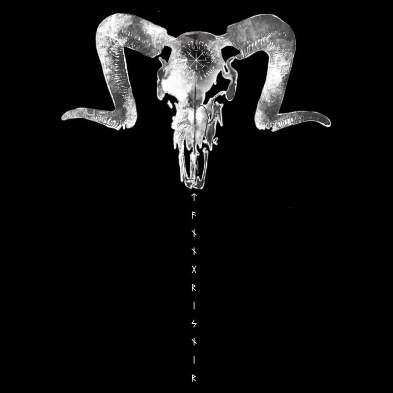 Ram Skull Mystical Symbolism