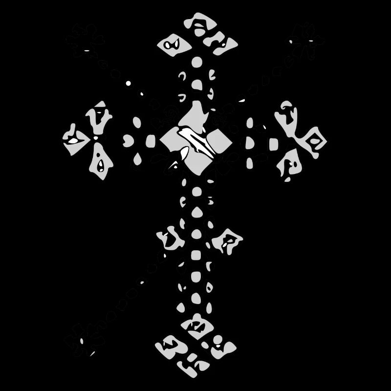 Zentangle Katholisches Kreuz