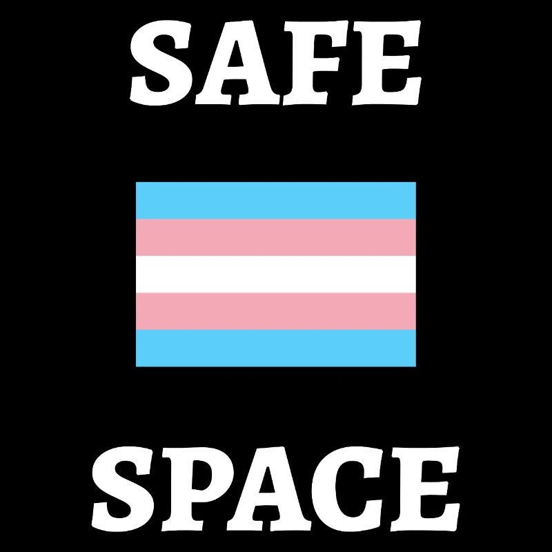SAFE SPACE TRANS FLAG