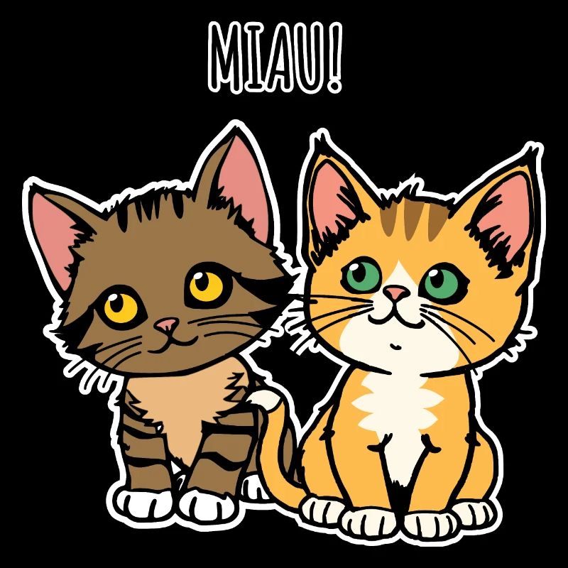 Sieh dir diese niedlichen Katzen Babys an! Miau!