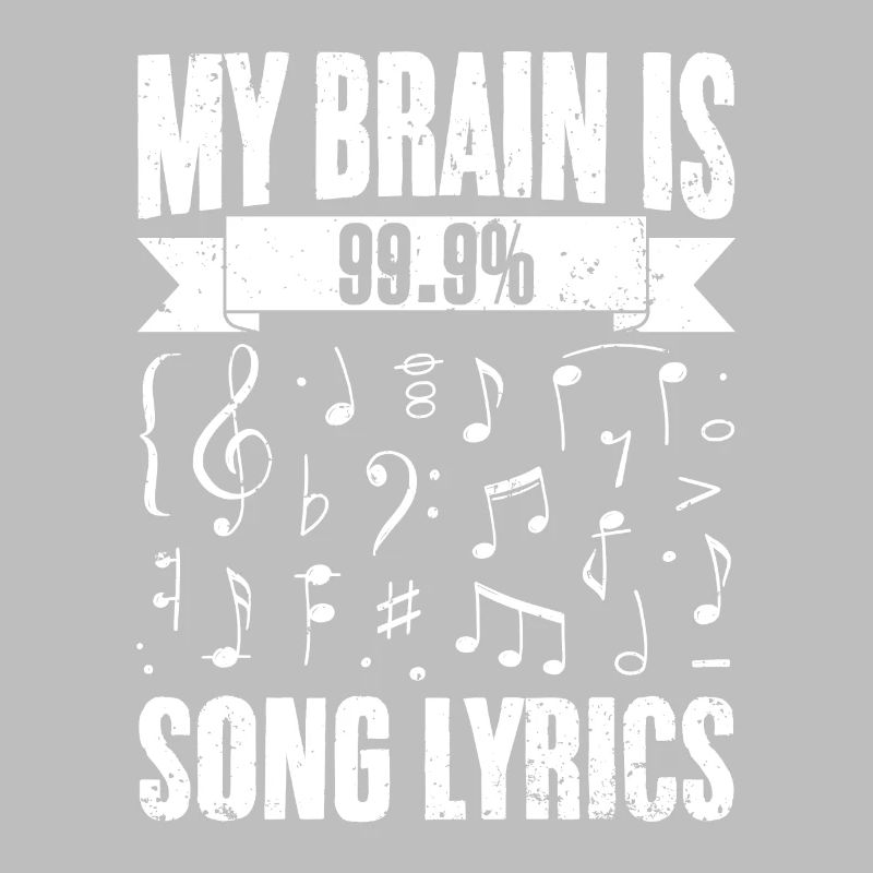 Funny My Brain est composé à 99,9% de paroles de chansons A