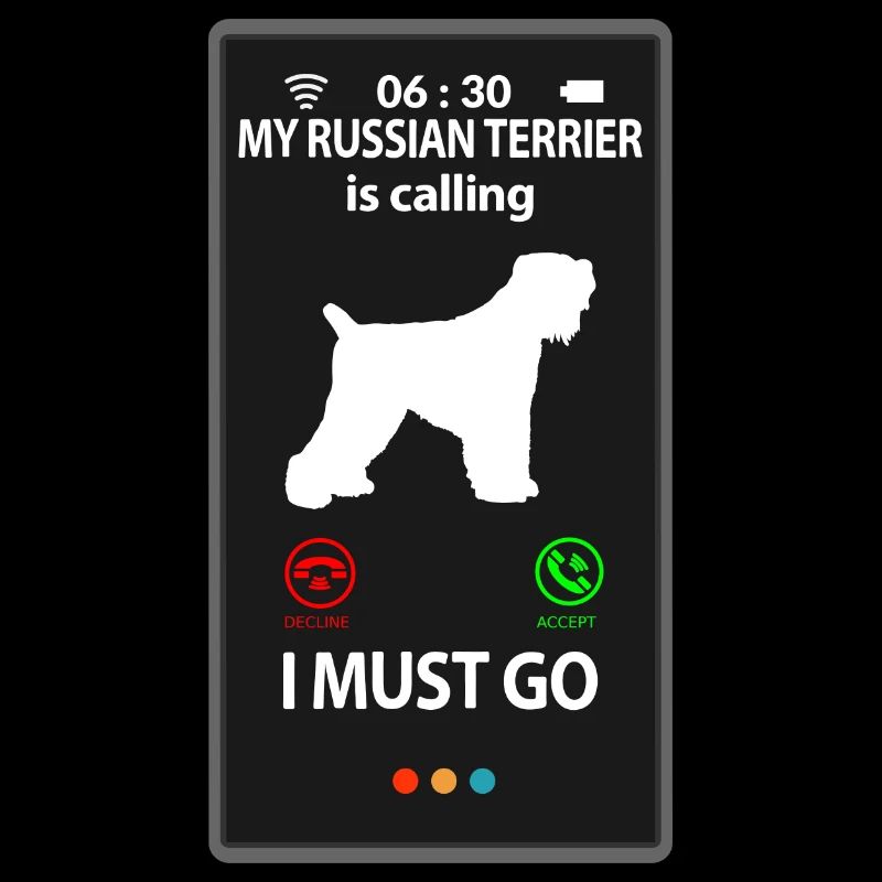 Black Russian Terrier Sprüche Spruch Witzig Lustig