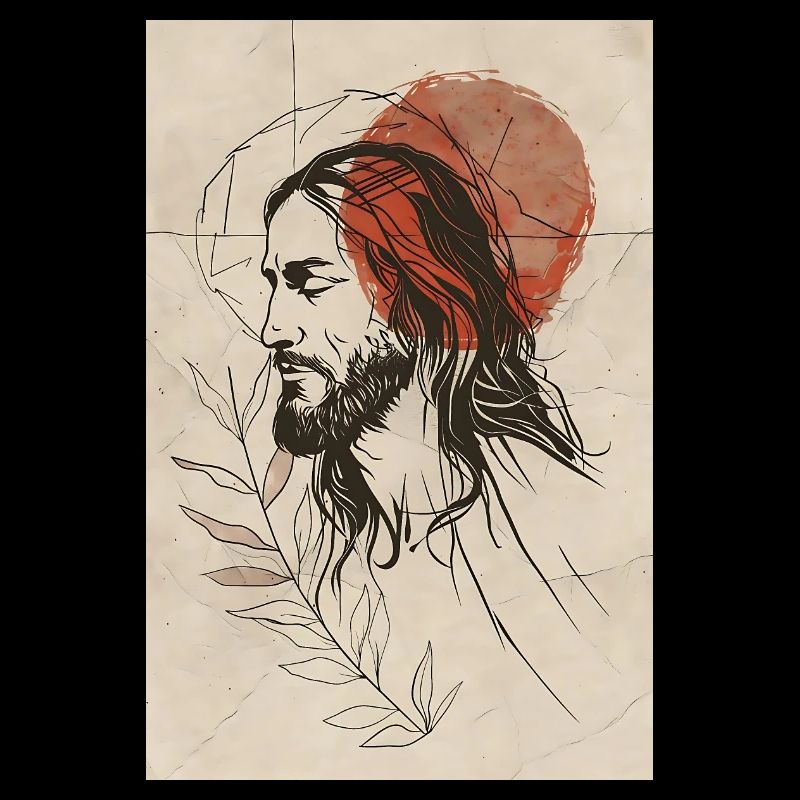Contemporary Minimalist Jesus