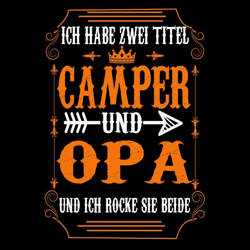 Camping Opa Campen Geschenk