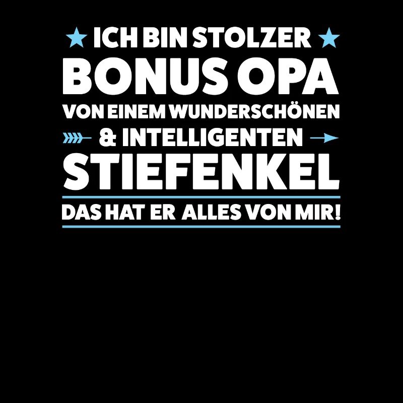 Bonus Opa Stiefenkel Stiefopa Geschenk