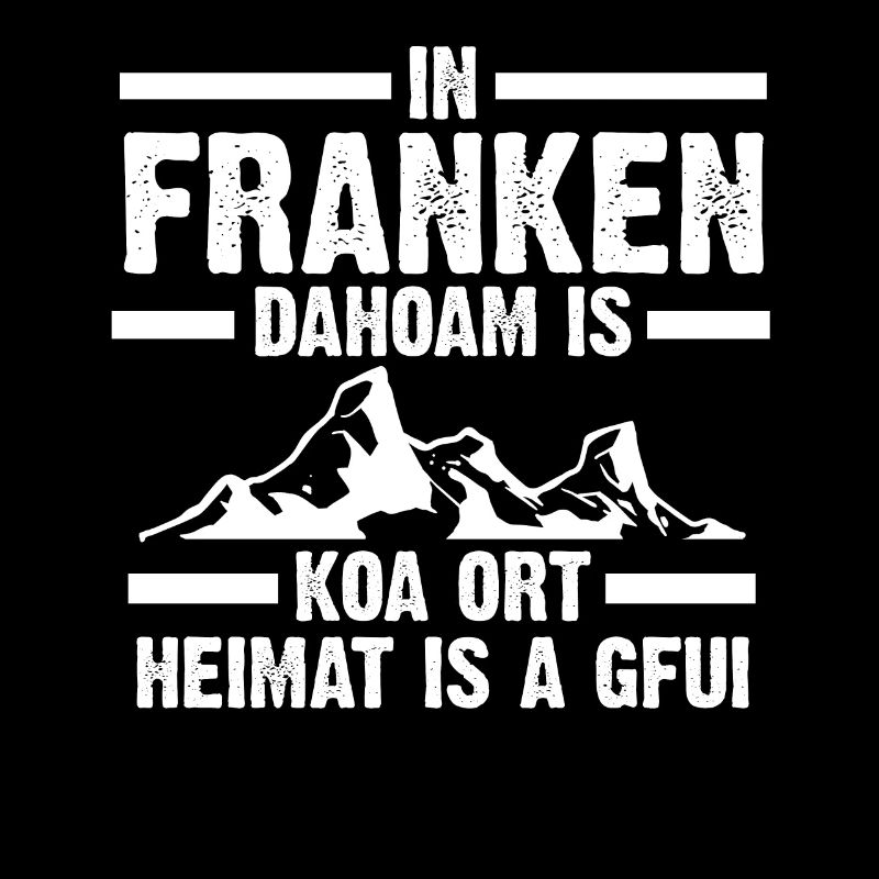 Franken Berge Frankenland Geschenk