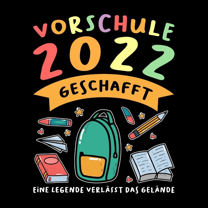 Vorschule 2022 Anfang Vorschüler Geschenk