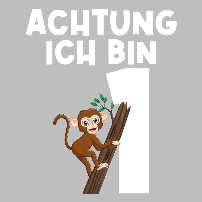 1.Geburtstag Affe Geburtstagsfeier Geschenk