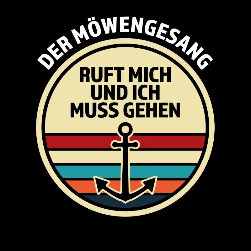 Platdeutsch Norddeutschen Möwe Geschenk