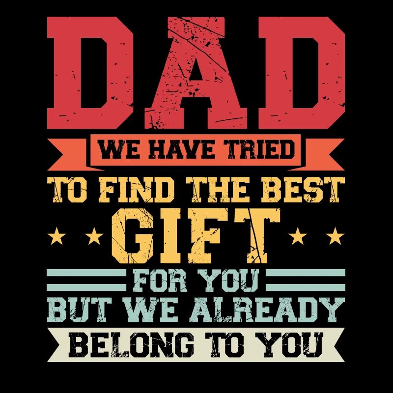 father Papa Dad daddy Geschenk