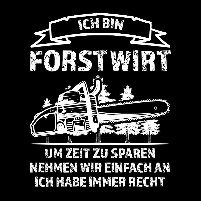 Forstwirt Förster Forstwirtschaft Geschenk