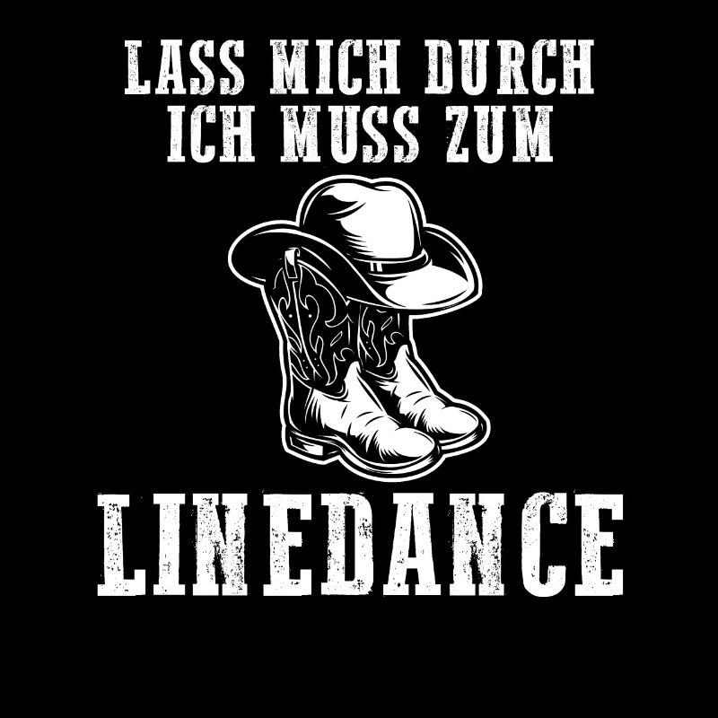 Linedance Western Westerntänzer Geschenk