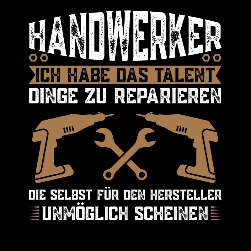 Handwerker Beruf Handwerk Geschenk