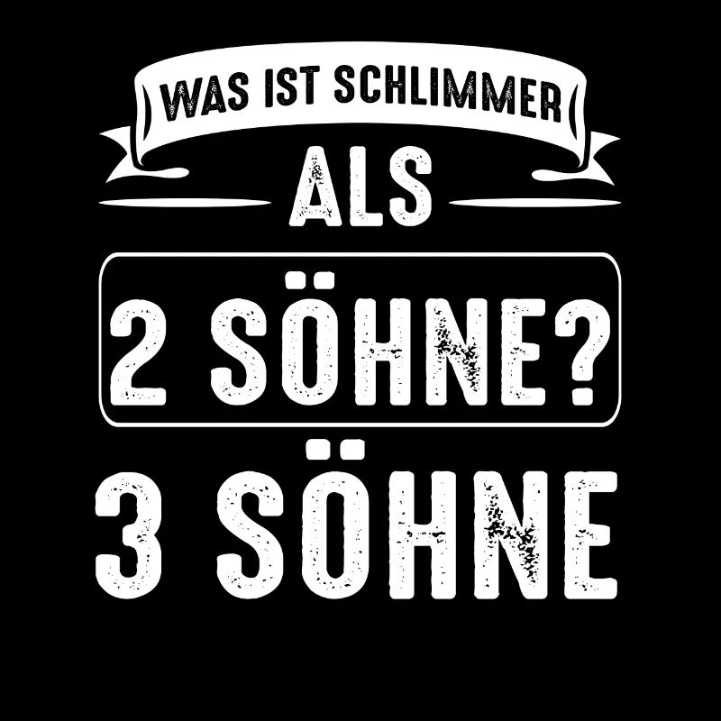Papa 3 Söhne Papa von 3 Söhnen Geschenk