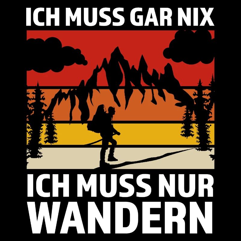 Wandern Berge Bergsteiger Geschenk