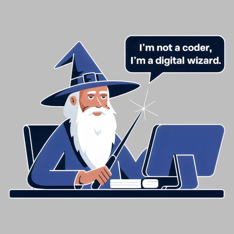 Je ne suis pas un codeur, je suis un programmeur assistant numérique