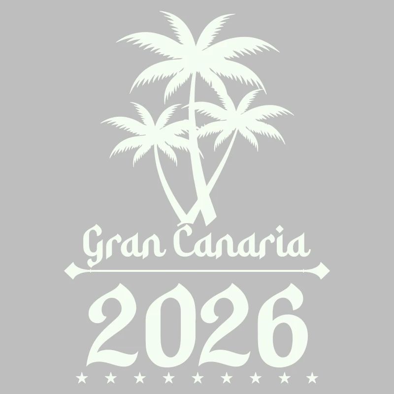 Gran Canaria 2026 Palm Tree Logo