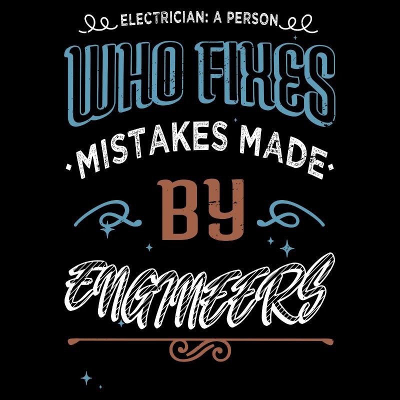 Gift Idea Joke Engineer Electrician Beer