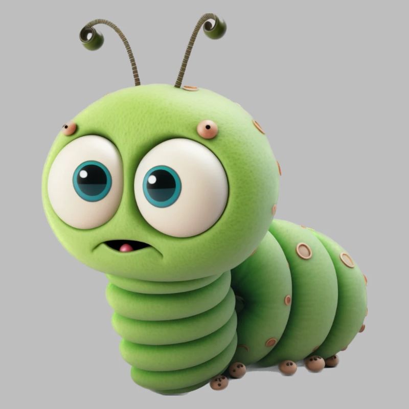 Bébé chenille